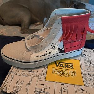 Brand new w/tags vintage peanuts high top vans